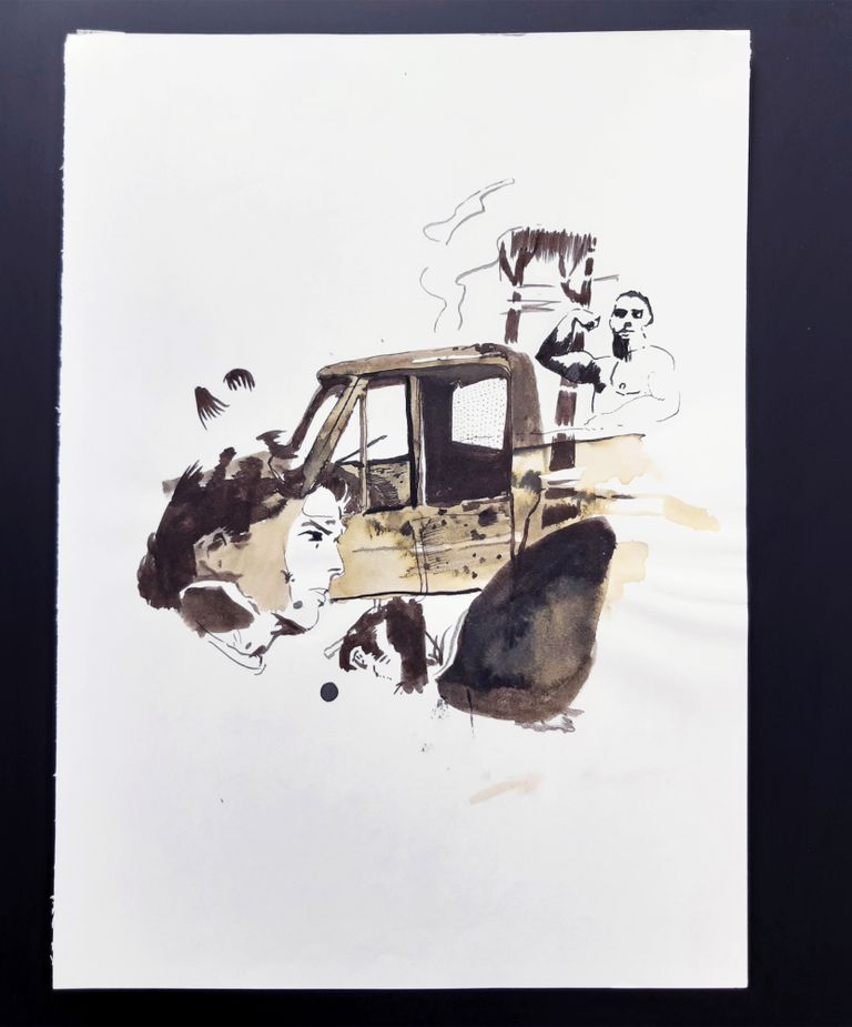 coal scetches
