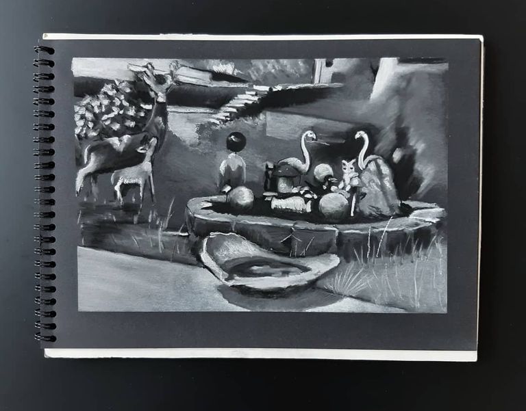 coal scetches